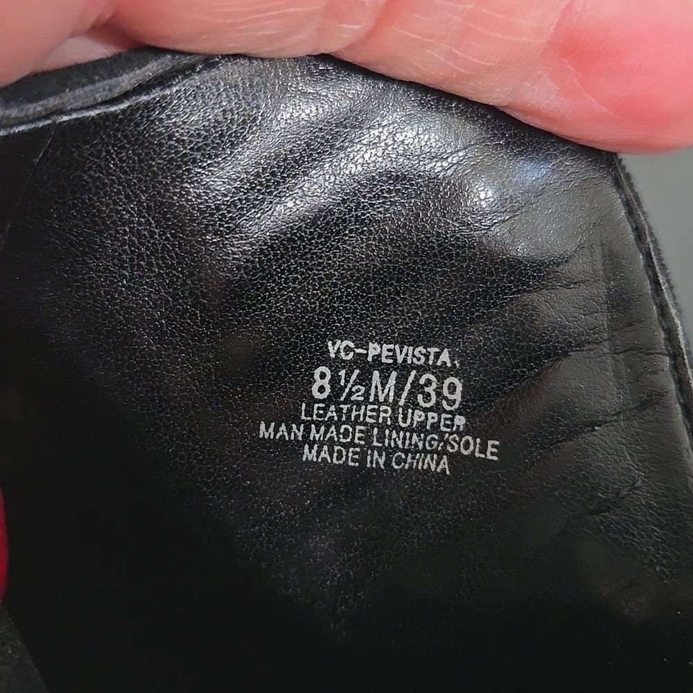 Vince Camuto Black Ankle Boots Size 8.5 - Picture 8 of 9